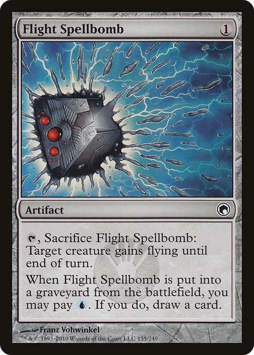 Flight Spellbomb (SOM-155) [Scars of Mirrodin] MTG Single Wizards of the Coast