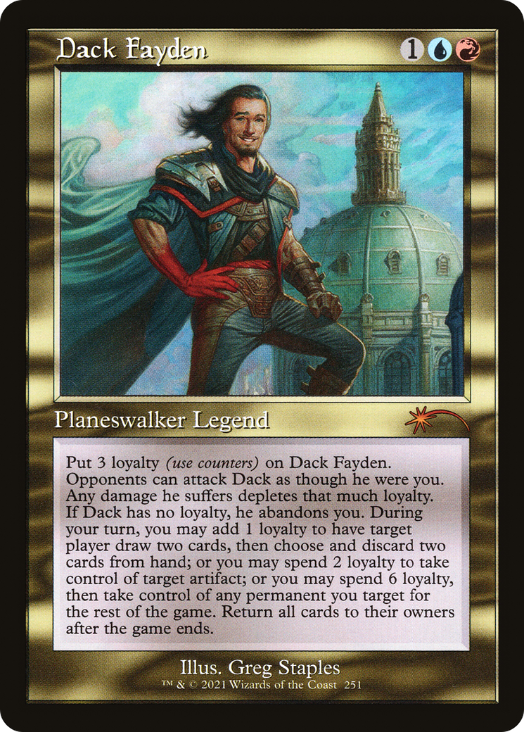 Dack Fayden (251) (SLD-251) [Secret Lair] Drop MTG Single Wizards of the Coast