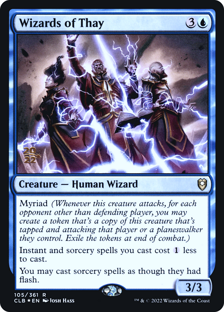 Wizards of Thay (PRE-105S) [Battle for Baldur's Gate Promos] Foil MTG Single Wizards of the Coast