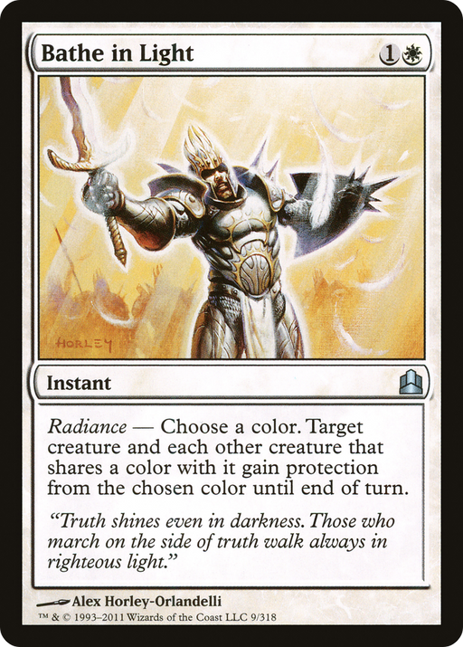 Bathe in Light (CMD-009) [Commander 2011] MTG Single Wizards of the Coast