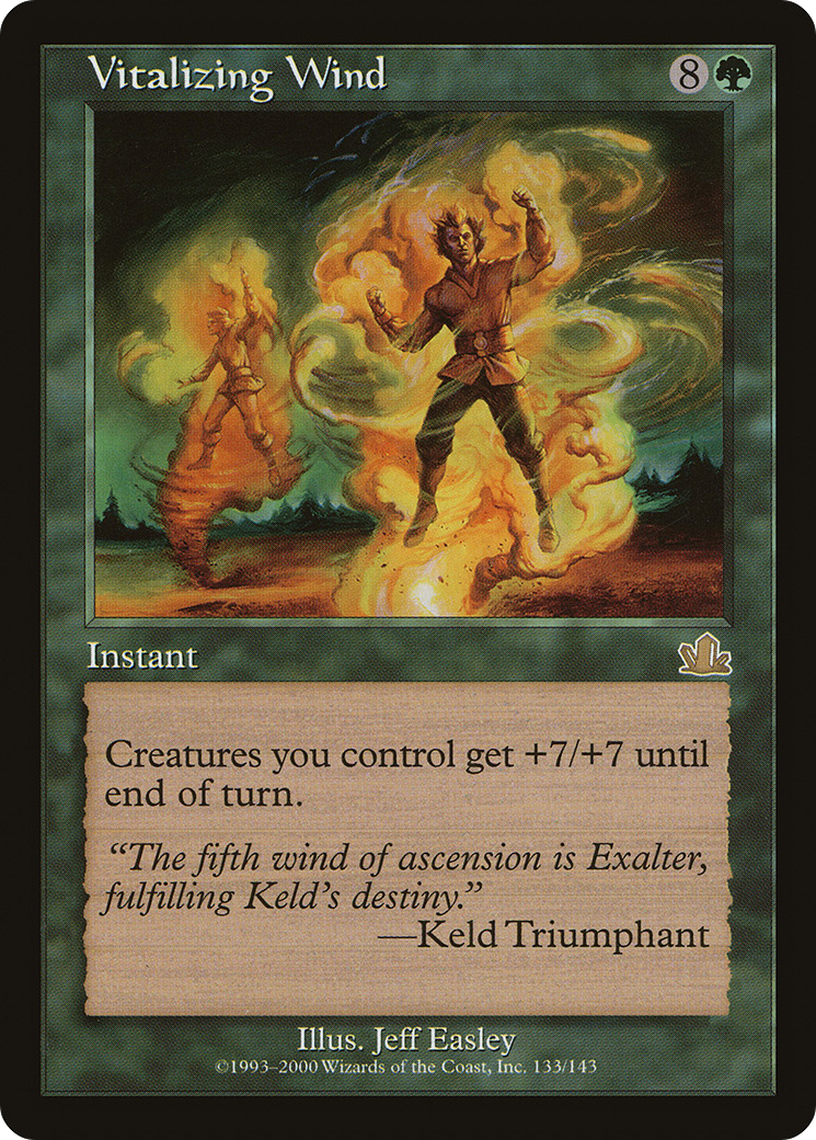 Vitalizing Wind (PCY-133) [Prophecy] MTG Single Wizards of the Coast