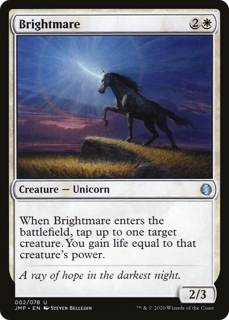 Brightmare (JMP-002) [Jumpstart] MTG Single Wizards of the Coast