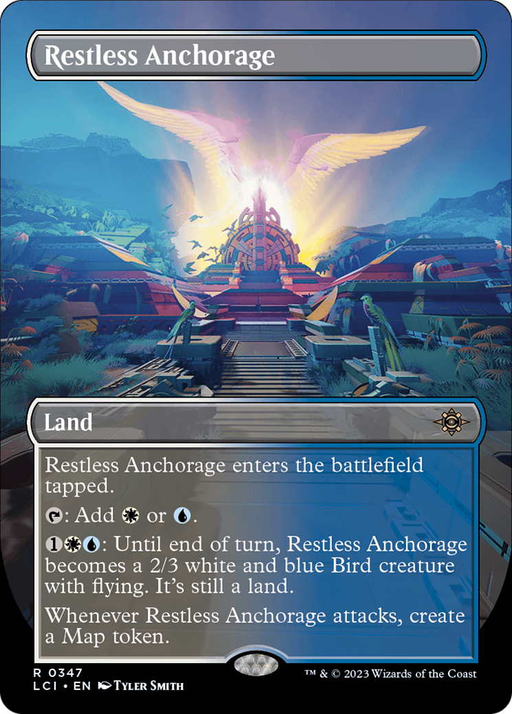 Restless Anchorage (LCI-347) [The Lost Caverns of Ixalan] (Borderless) MTG Single Wizards of the Coast