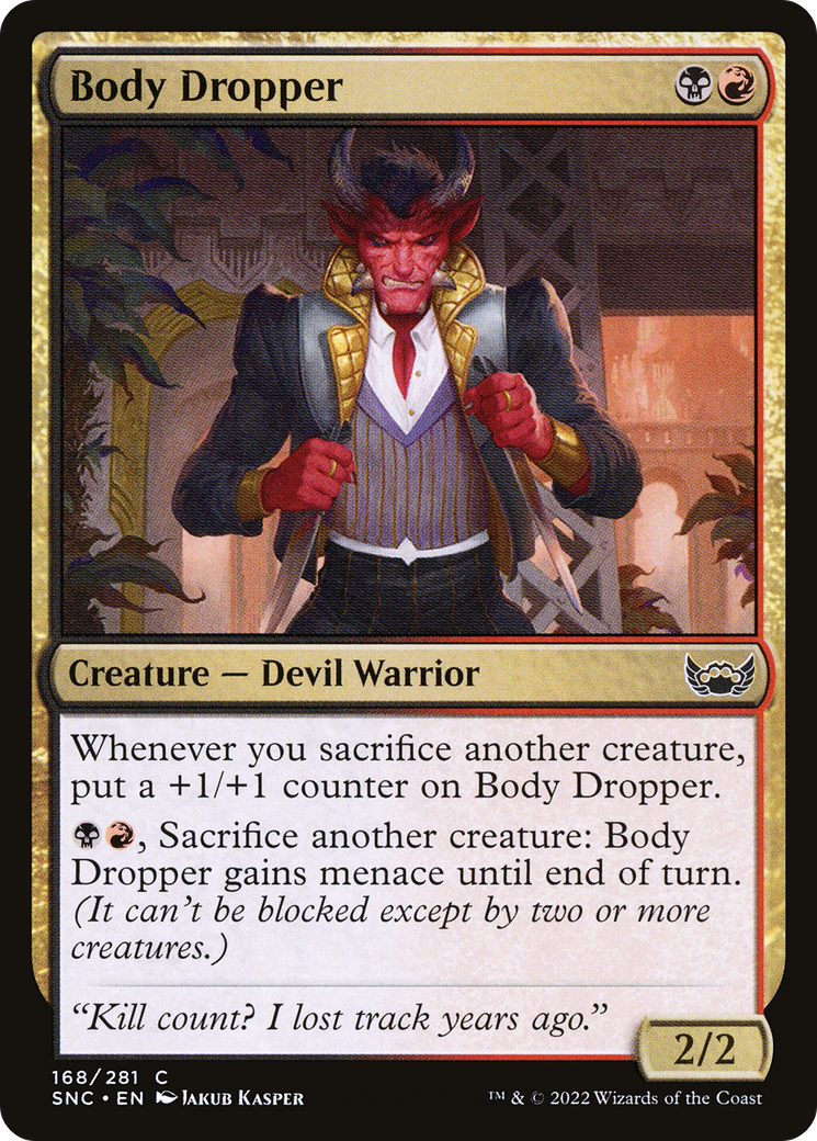 Body Dropper (SNC-168) [Streets of New Capenna] MTG Single Wizards of the Coast