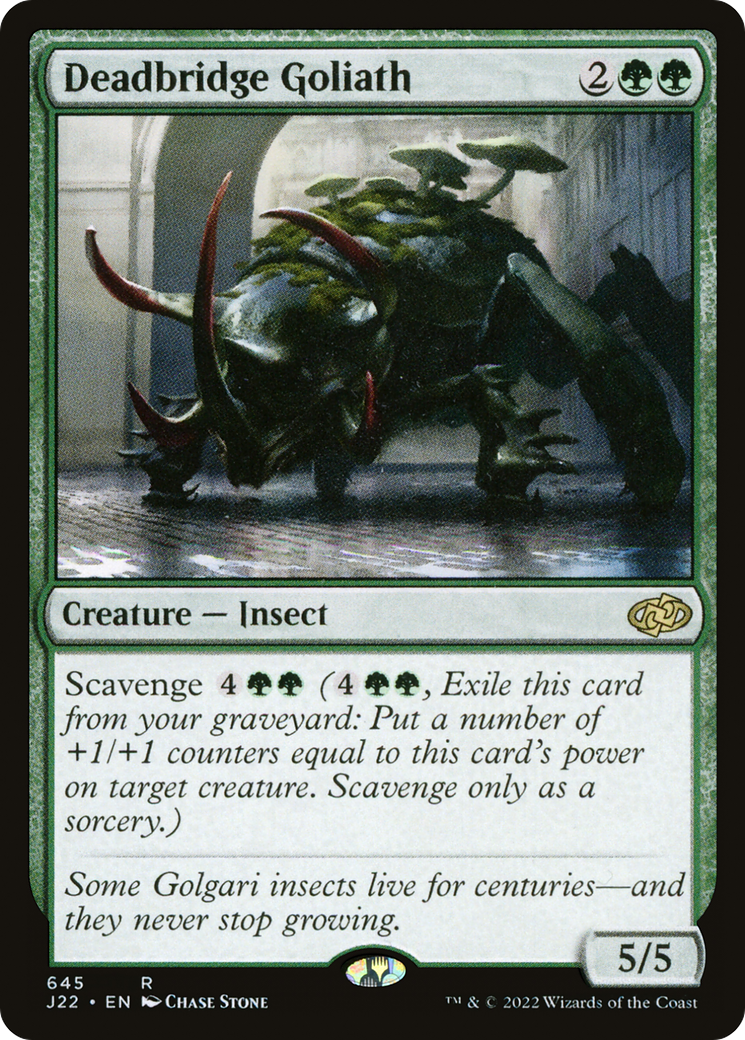 Deadbridge Goliath (J22-645) [Jumpstart 2022] MTG Single Wizards of the Coast