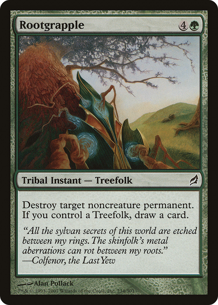 Rootgrapple (LRW-234) [Lorwyn] Foil MTG Single Wizards of the Coast