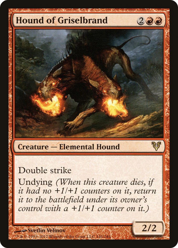 Hound of Griselbrand (AVR-141) [Avacyn Restored] MTG Single Wizards of the Coast