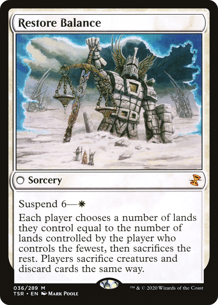 Restore Balance (TSR-036) [Time Spiral Remastered] MTG Single Wizards of the Coast