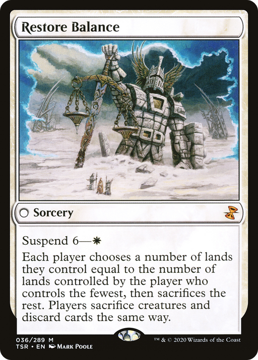 Restore Balance (TSR-036) [Time Spiral Remastered] MTG Single Wizards of the Coast