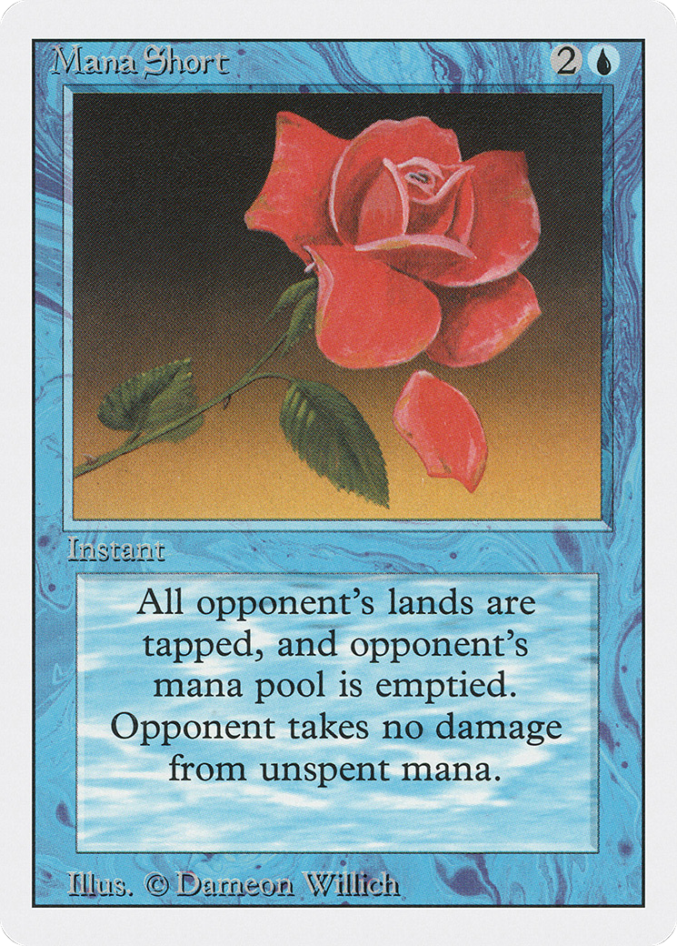 Mana Short (3ED-) [Revised Edition] MTG Single Wizards of the Coast