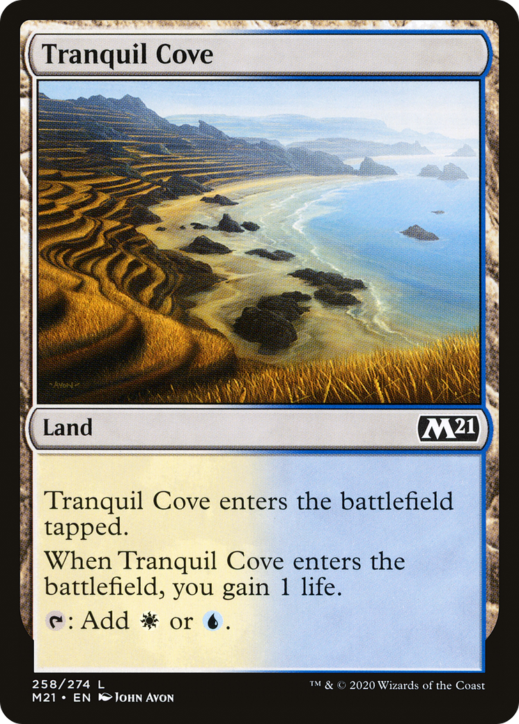 Tranquil Cove (M21-258) [Core Set 2021] MTG Single Wizards of the Coast