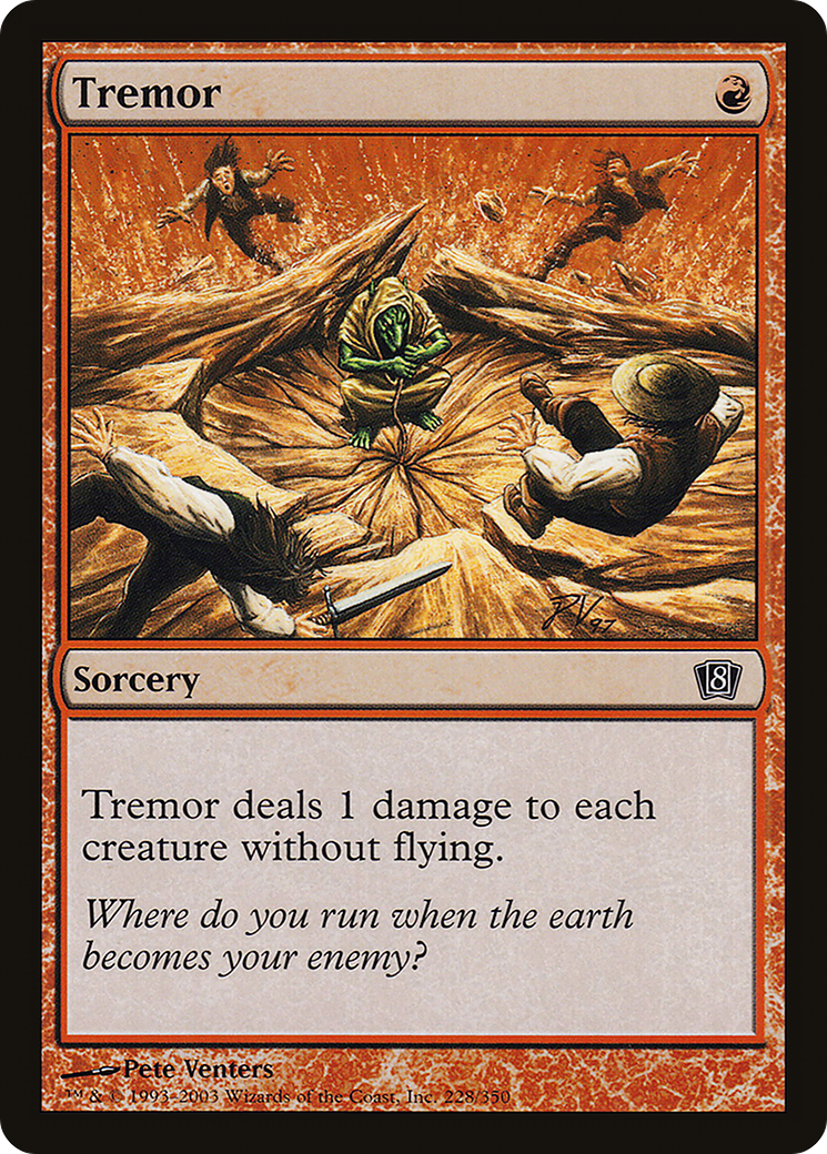 Tremor (8ED-228) [8th Edition] MTG Single Wizards of the Coast