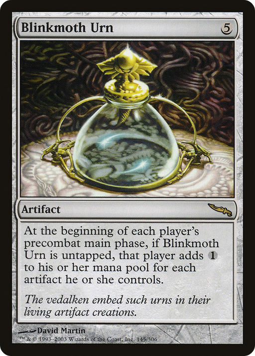 Blinkmoth Urn (MRD-145) [Mirrodin] MTG Single Wizards of the Coast