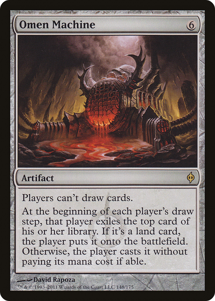 Omen Machine (NPH-148) [New Phyrexia] MTG Single Wizards of the Coast