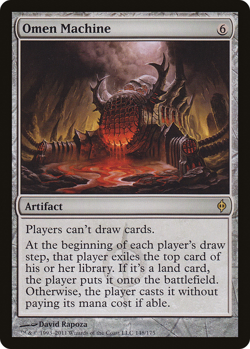 Omen Machine (NPH-148) [New Phyrexia] MTG Single Wizards of the Coast