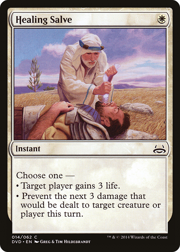 Healing Salve (DD3-014) [Misc] Duel Decks Anthology: Divine vs. Demonic MTG Single Wizards of the Coast