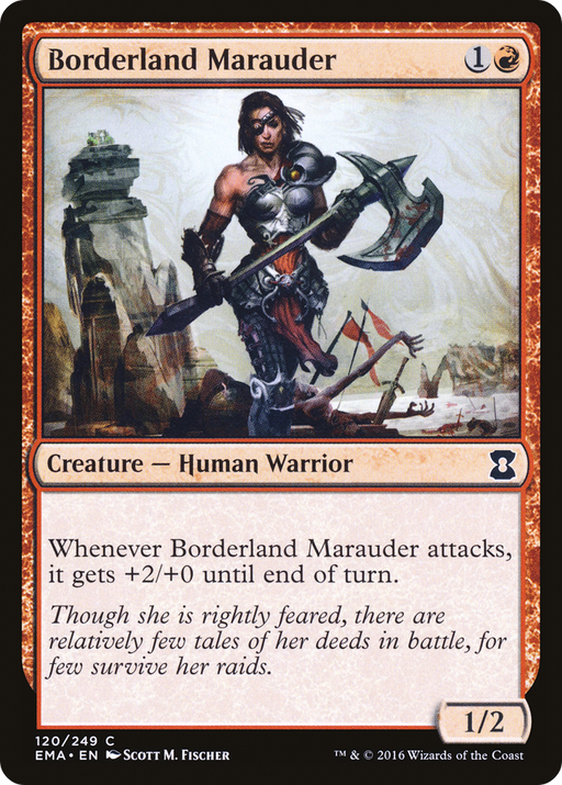 Borderland Marauder (EMA-120) [Eternal Masters] MTG Single Wizards of the Coast