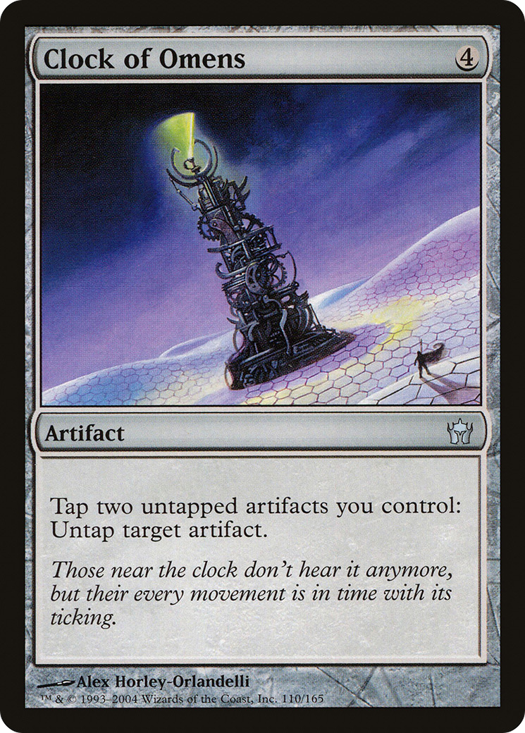 Clock of Omens (5DN-110) [Fifth Dawn] MTG Single Wizards of the Coast
