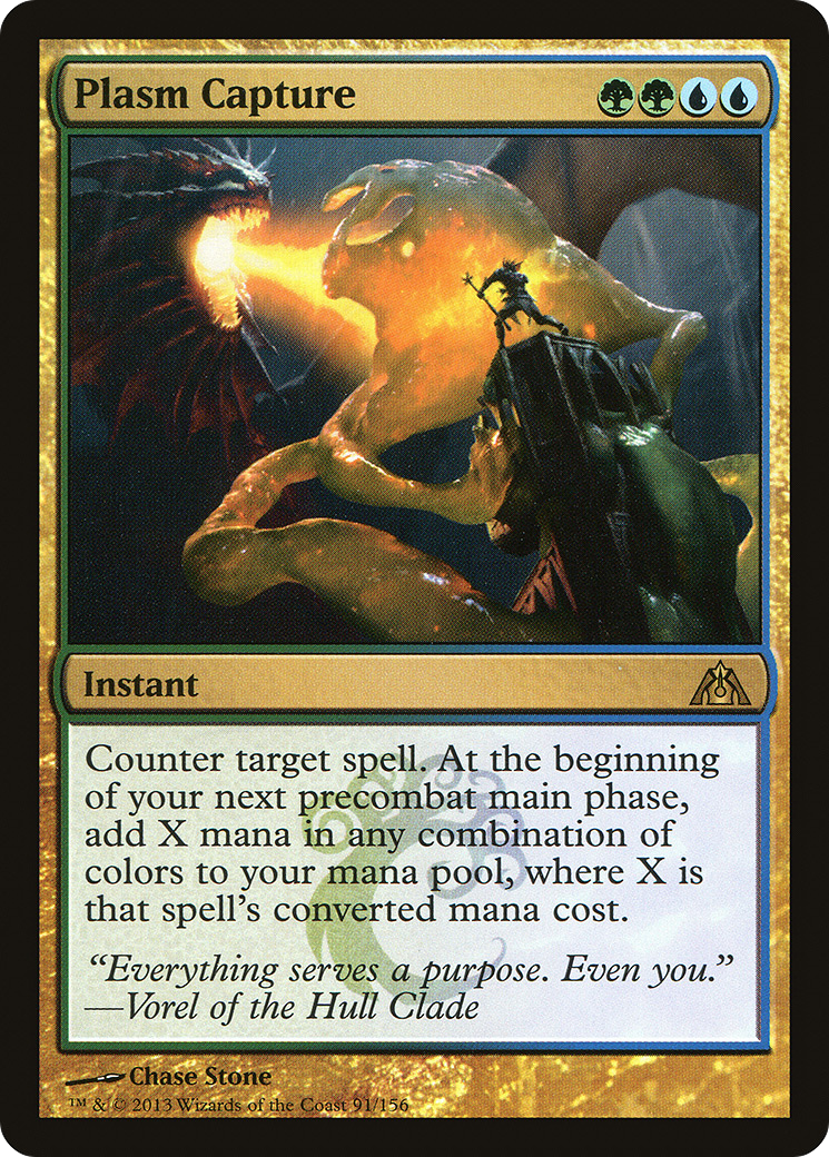 Plasm Capture (DGM-091) [Dragon's Maze] MTG Single Wizards of the Coast