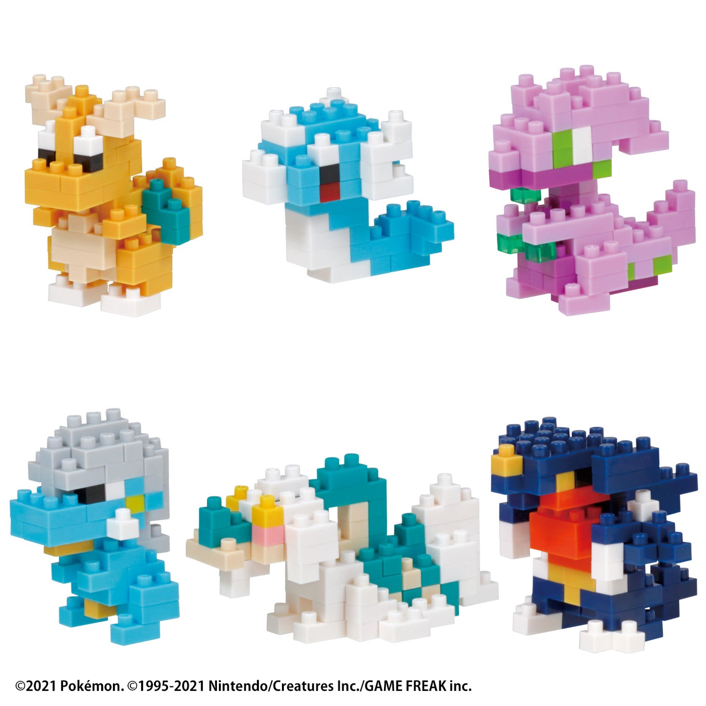 Nanoblock: Mininano - Pokemon Dragon Type Set 1 Toys & Plushes nanoblock   