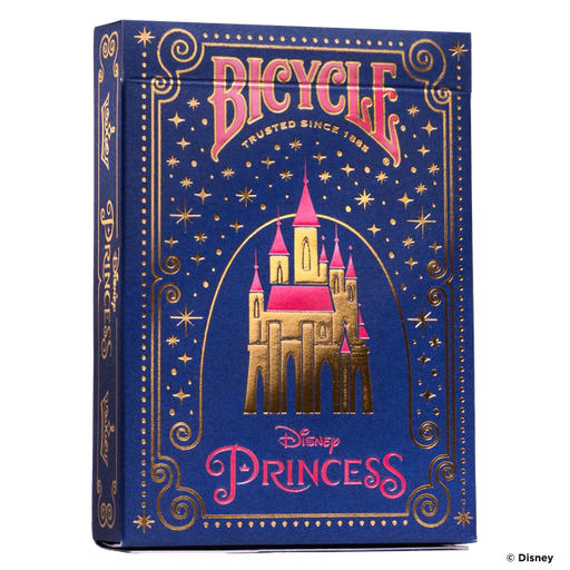Bicycle Playing Cards: Disney Princess - Navy Board Games Bicycle