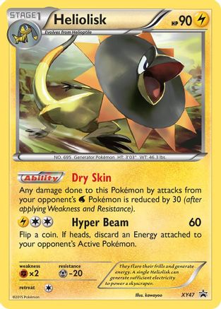Heliolisk - XY47 (/211) Holofoil [Promos: XY Promos] Pokemon Single Pokémon