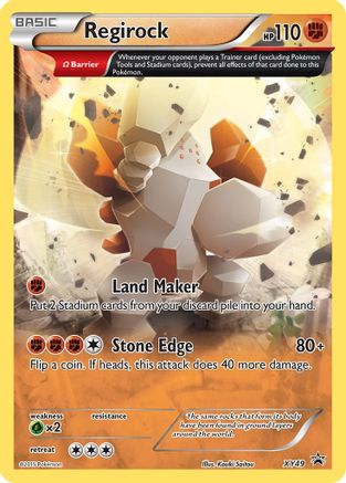 Regirock - XY49 (/211) Holofoil [Promos: XY Promos] Pokemon Single Pokémon