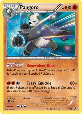 Pangoro - XY50 (/211) Holofoil [Promos: XY Promos] Pokemon Single Pokémon