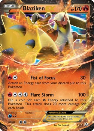 Blaziken EX - XY54 (XY54/211) Holofoil [Promos: XY Promos] Pokemon Single Pokémon