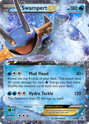 Swampert EX - XY55 (XY55/211) Holofoil [Promos: XY Promos] Pokemon Single Pokémon