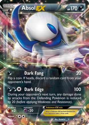 Absol EX - XY62 (XY62/211) - [Promos: XY Promos] Holofoil Pokemon Single Pokémon
