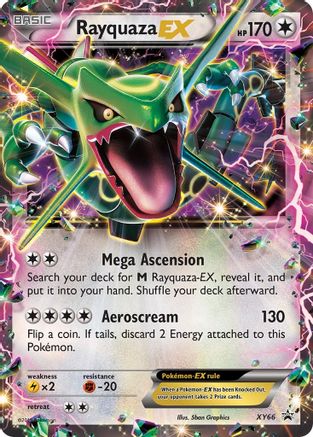 Rayquaza EX - XY66 (XY66/211) Holofoil [Promos: XY Promos] Pokemon Single Pokémon