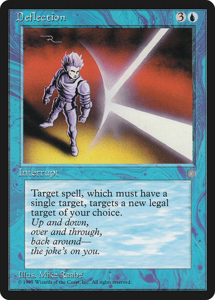 Deflection (ICE-065) [Ice Age] MTG Single Wizards of the Coast