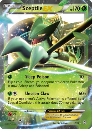 Sceptile EX (7/98) Holofoil [XY: Ancient Origins] Pokemon Single Pokémon