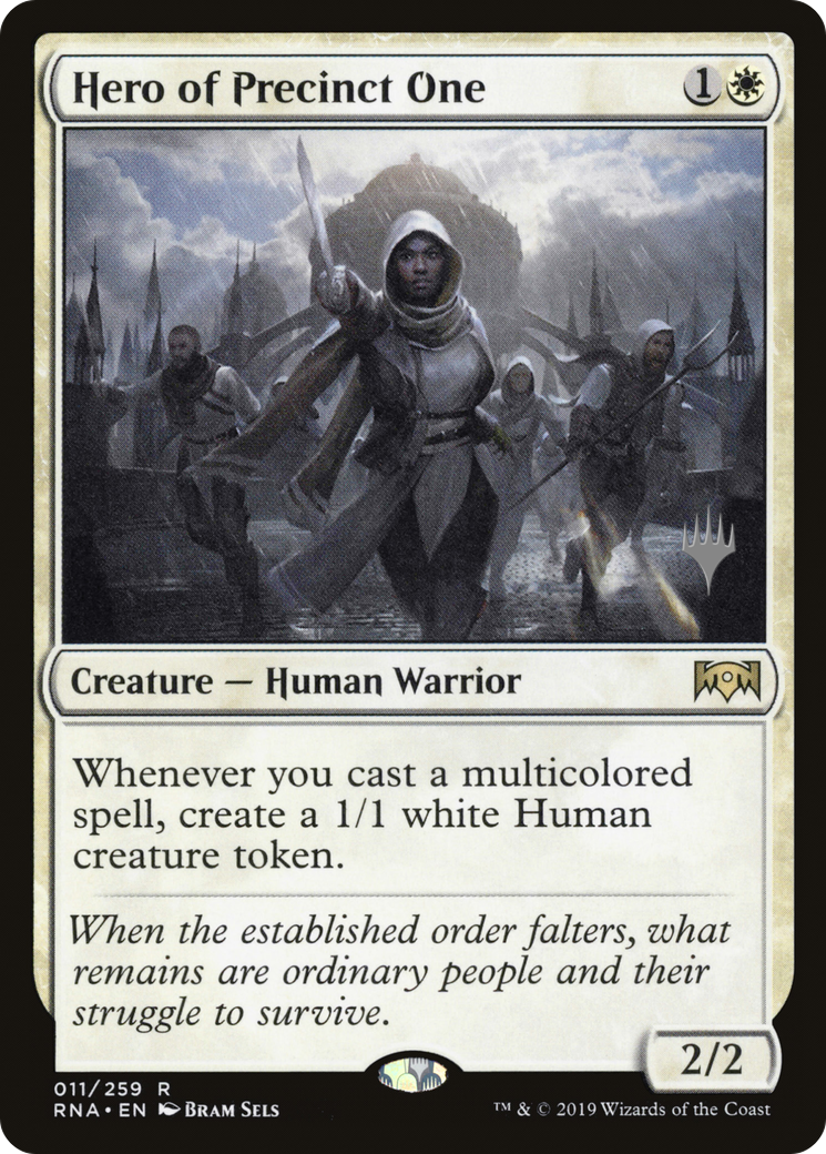 Hero of Precinct One (PPELD-011) [Ravnica Allegiance Promos] MTG Single Wizards of the Coast