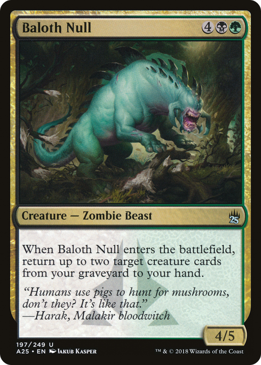 Baloth Null (A25-197) [Masters 25] Foil MTG Single Wizards of the Coast