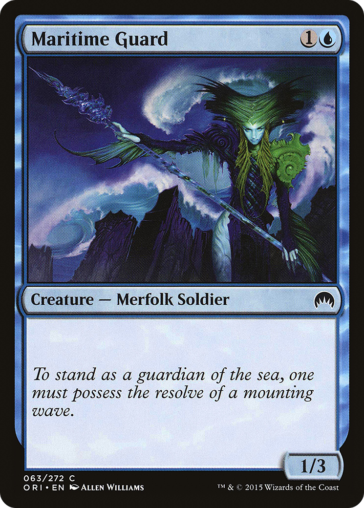 Maritime Guard (ORI-063) [Magic Origins] MTG Single Wizards of the Coast