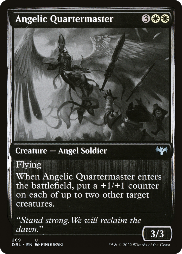 Angelic Quartermaster (DBL-269) [Innistrad: Double Feature] MTG Single Wizards of the Coast