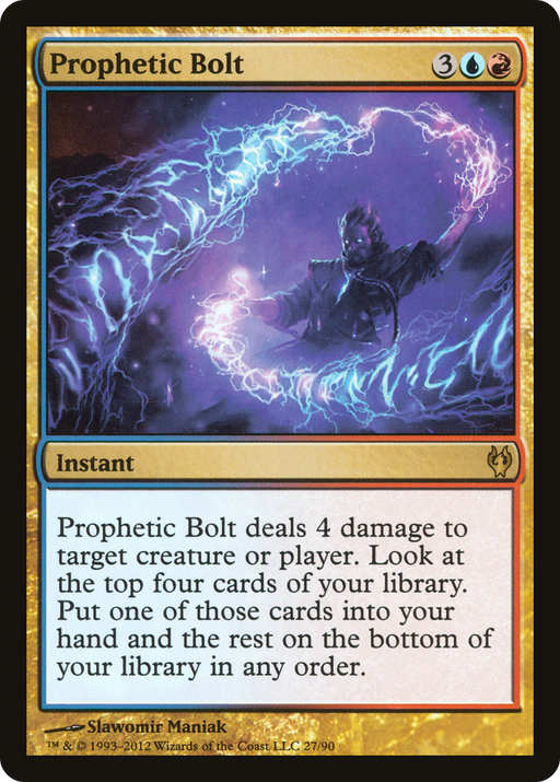Prophetic Bolt (DDJ-027) [Misc] Duel Decks: Izzet vs. Golgari MTG Single Wizards of the Coast