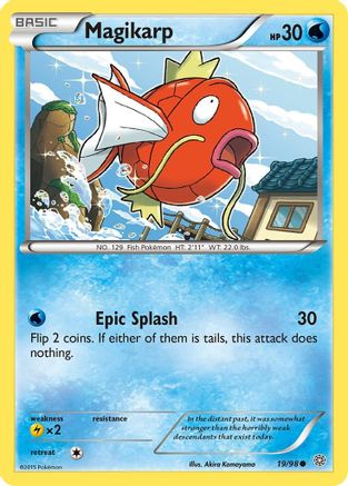 Magikarp (19/98) [XY: Ancient Origins] Pokemon Single Pokémon