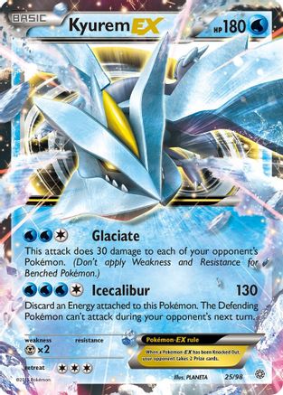 Kyurem EX (25/98) Holofoil [XY: Ancient Origins] Pokemon Single Pokémon
