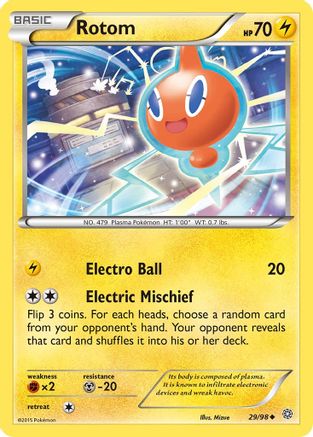 Rotom (29/98) Reverse Holofoil [XY: Ancient Origins] Pokemon Single Pokémon