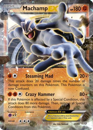 Machamp EX (/98) Holofoil [XY: Ancient Origins] Pokemon Single Pokémon