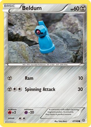 Beldum (47/98) Reverse Holofoil [XY: Ancient Origins] Pokemon Single Pokémon