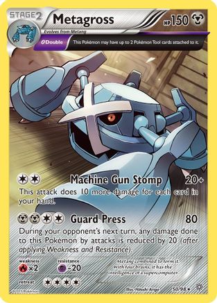Metagross (50/98) Reverse Holofoil [XY: Ancient Origins] Pokemon Single Pokémon