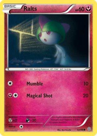 Ralts (52/98) [XY: Ancient Origins] Pokemon Single Pokémon