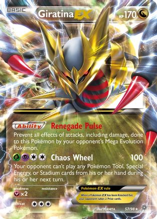 Giratina EX (57/98) Holofoil [XY: Ancient Origins] Pokemon Single Pokémon