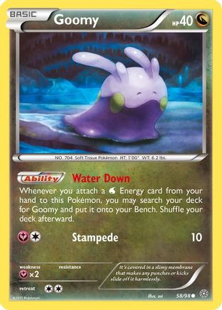Goomy (58/98) Reverse Holofoil [XY: Ancient Origins] Pokemon Single Pokémon