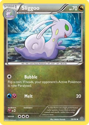Sliggoo (59/98) [XY: Ancient Origins] Pokemon Single Pokémon