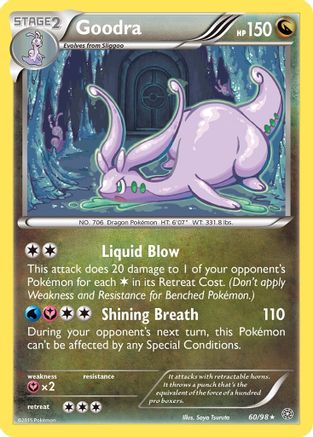 Goodra (60/98) Reverse Holofoil [XY: Ancient Origins] Pokemon Single Pokémon